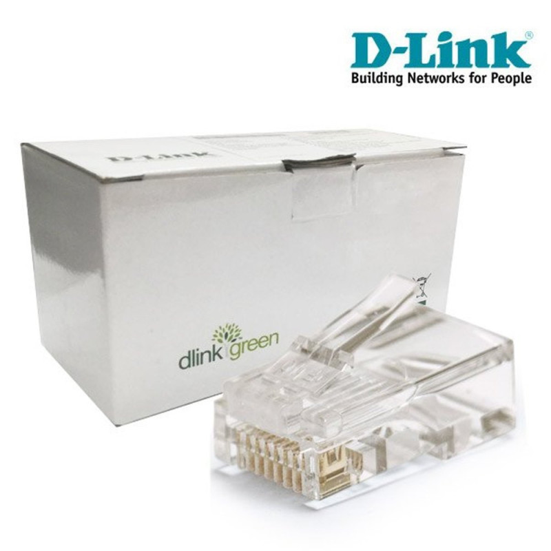 D-Link RJ45 Cat6 Connector Box – 100 Pcs, High-Performance Network Termination Best Price in Bangladesh