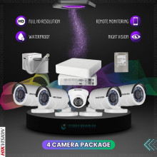 2MP Hikvision 4 CCTV Package Best Price in Bangladesh