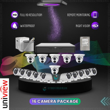 2MP Uniview 16 CCTV Package Best Price in Bangladesh