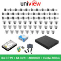 2MP Uniview 64 CCTV Package