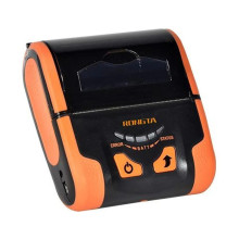 Rongta RPP300BU Portable Mini 80mm Pocket Mobile POS Thermal Receipt Printer with Bluetooth+USB interfaces (Orange-Black Color) 