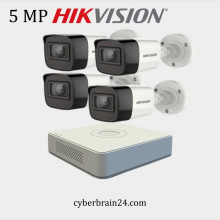 5MP Hikvision 4 CCTV Package with DVR