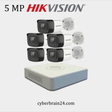 5MP Hikvision 5 CCTV Package with DVR